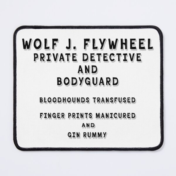 Item preview, Wolf J. Flywheel designed and sold by Normbot2000.