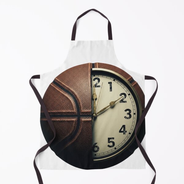 Item preview, Half Basketball Clock Wall Art – Modern Game Time Sports Room Decor for Basketball Lovers designed and sold by Dzblack.