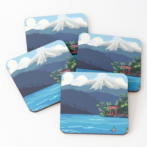 Item preview, Hakone Japan Pixel Art designed and sold by Ekira Pop Pixel.