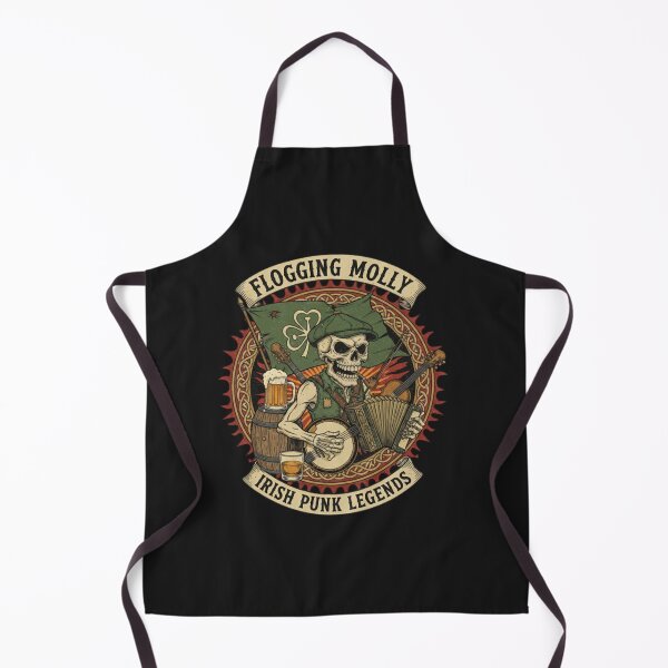 Item preview, Flogging Molly Irish Punk Legends Skeleton Logo - St. Patrick's Day Fan Tribute  designed and sold by idstori.