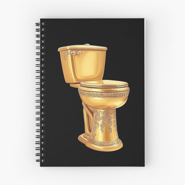 Item preview, Golden toilet designed and sold by Agu210.