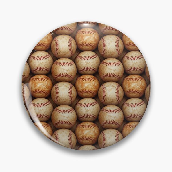 Item preview, Vintage Baseball Pattern – Classic Americana Sports Art designed and sold by Fabricbella.