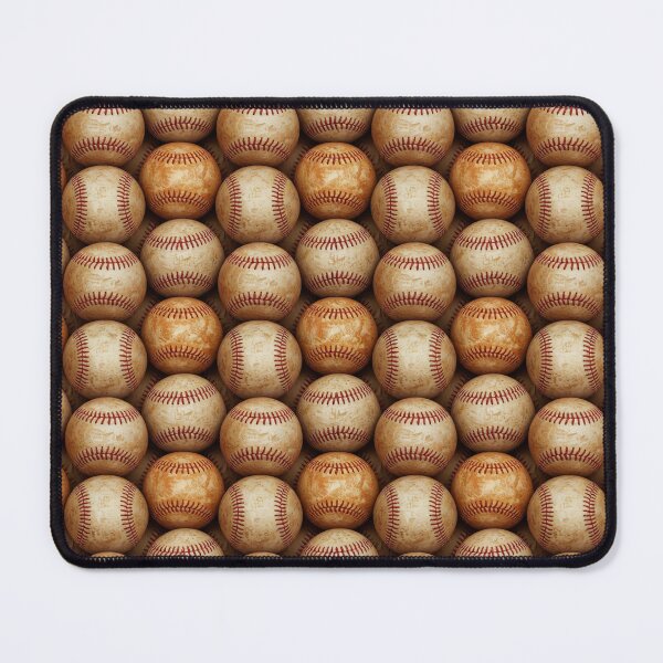 Item preview, Vintage Baseball Pattern – Classic Americana Sports Art designed and sold by Fabricbella.