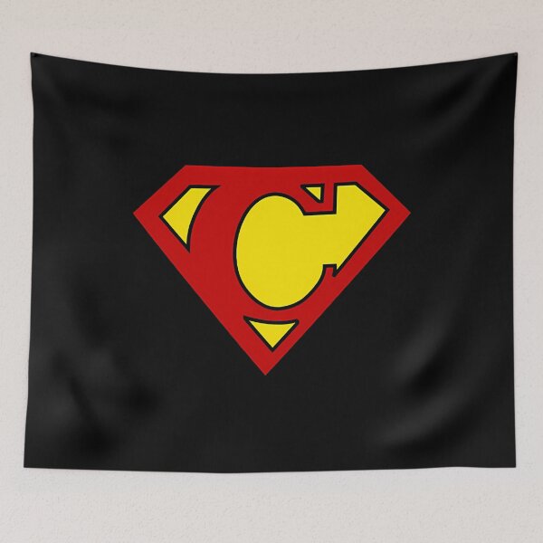 Item preview, Superhero Symbol Letter C designed and sold by TheronWaters.