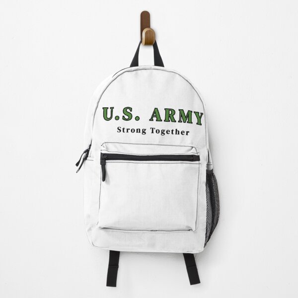Item preview, U.S. ARMY Strong Together Text Green Stickers Prints Posters Wall Art Magnet Home Coffee Cup Decoration TShirt Stationary Notebook Magnet Hat Kitchen Work School Office Redbubble Shop designed and sold by Saritas Boutique Shop.