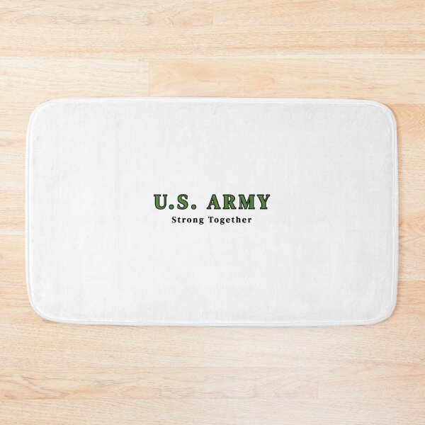 Item preview, U.S. ARMY Strong Together Text Green Stickers Prints Posters Wall Art Magnet Home Coffee Cup Decoration TShirt Stationary Notebook Magnet Hat Kitchen Work School Office Redbubble Shop designed and sold by Saritas Boutique Shop.