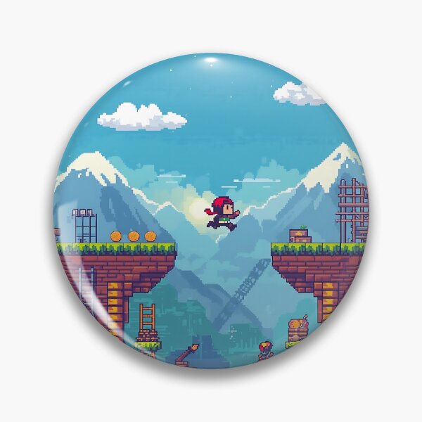 Item preview, Retro Pixel Art Platformer - Every Level Tells a Story designed and sold by Saixor.