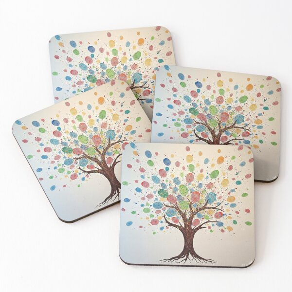 Item preview, Tree of fingerprint  designed and sold by The-design24.