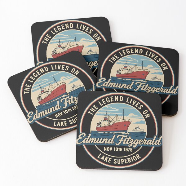 Item preview, Edmund Fitzgerald Logo designed and sold by TheronWaters.