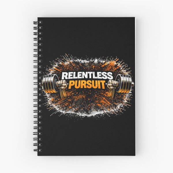 Item preview, Relentless Pursuit Gym Motivation Discipline Training Design designed and sold by Wolf Garage.