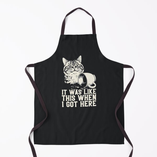 Item preview, It Was Like This When I Got Here – Funny Cat Meme designed and sold by Taans-Creation.