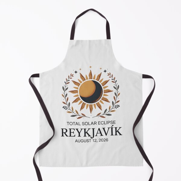 Item preview, Boho Botanical Reykjavik Total Solar Eclipse 2026 designed and sold by Trendsecne.