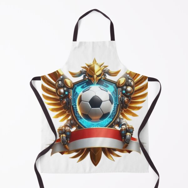 Item preview, Futuristic Cyberpunk Soccer Eagle Golden Shield designed and sold by Bulk store .