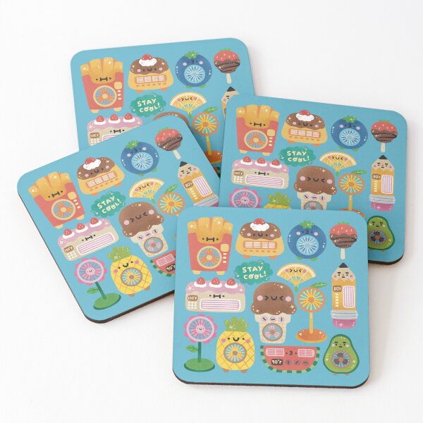 Item preview, Summer Fans designed and sold by Figberrytea.