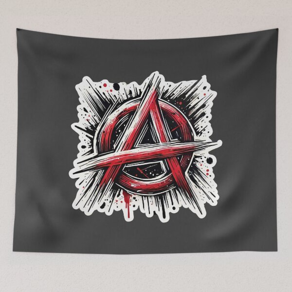 Item preview, Graffiti Anarchy Symbol Urban Street Art Design Style designed and sold by PinUpPizzazz.
