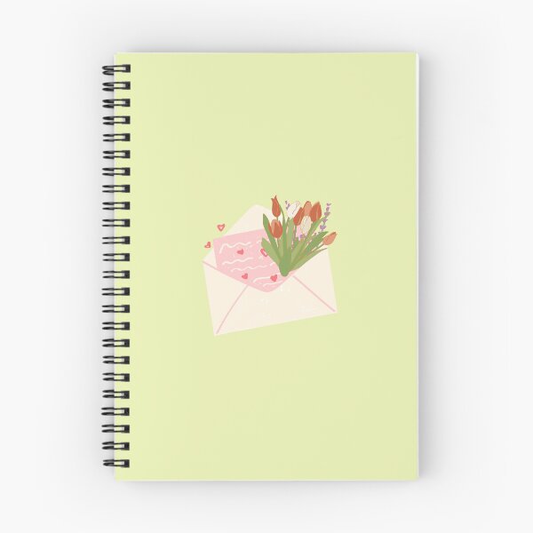 Item preview, Romantic Love Letter & Tulips - Aesthetic Snail Mail Stationery Art designed and sold by Akira Design Store.