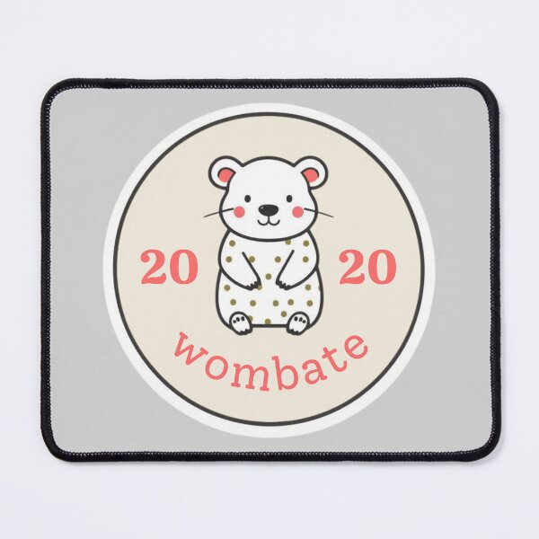 Item preview, Cute Wombat 2020 Wombate designed and sold by pUNKnown.