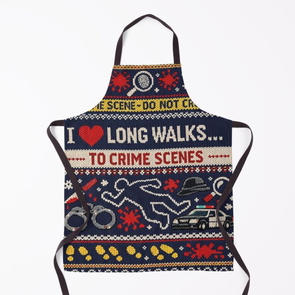 Item preview, I Love Long Walks To Crime Scenes designed and sold by Mauswohn.