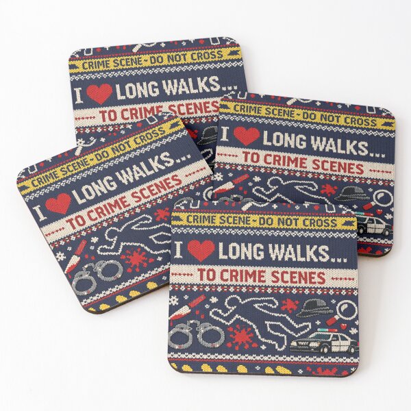 Item preview, I Love Long Walks To Crime Scenes designed and sold by Mauswohn.