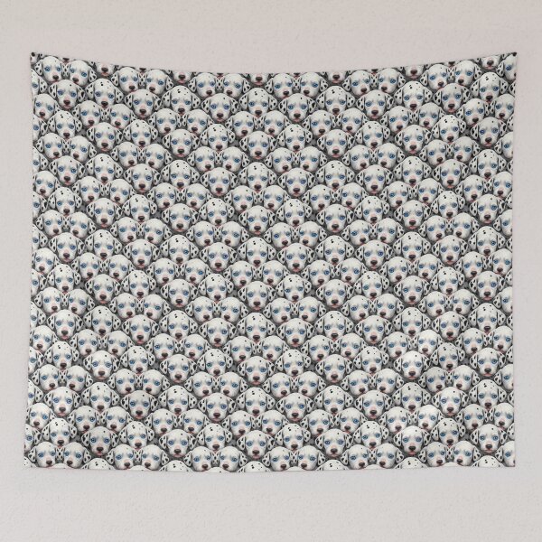 Item preview, Cute Dalmatian Puppy Pattern with Blue Eyes – Playful Dog Art designed and sold by Fabricbella.