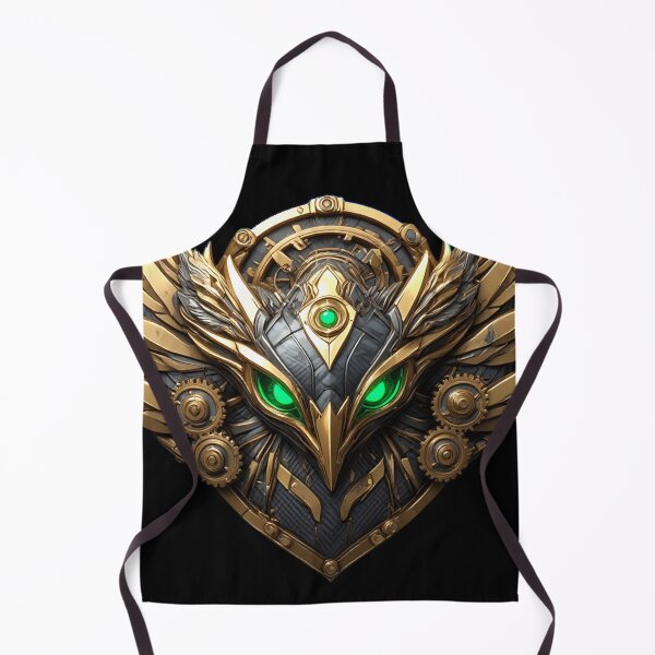 Item preview, Royal Auric Gryfon Head Crest - Luxury 24k Gold Shield Emblem designed and sold by Gryfonarts.