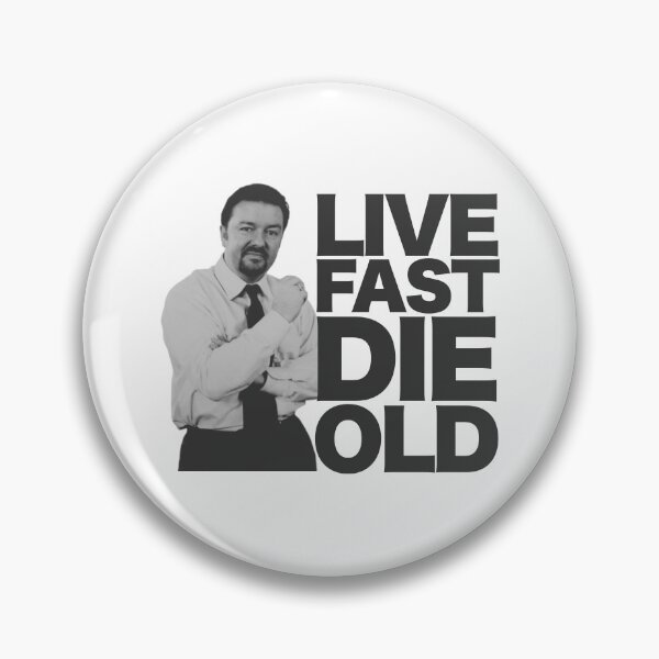 Item preview, Live fast die old Brent Quote designed and sold by UNK-Fatigues.