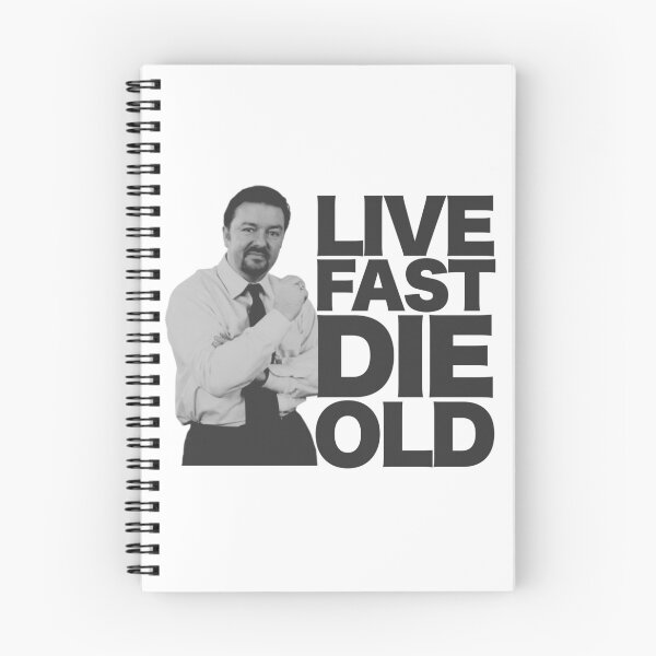 Item preview, Live fast die old Brent Quote designed and sold by UNK-Fatigues.