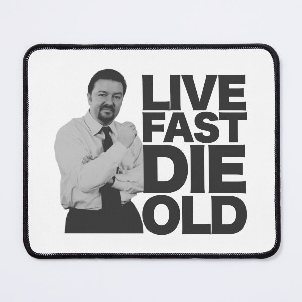 Item preview, Live fast die old Brent Quote designed and sold by UNK-Fatigues.