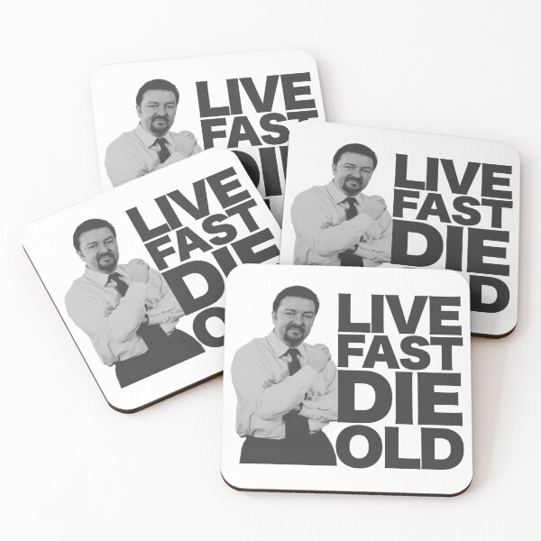 Item preview, Live fast die old Brent Quote designed and sold by UNK-Fatigues.