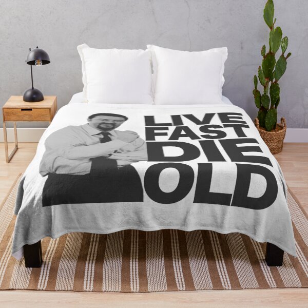 Item preview, Live fast die old Brent Quote designed and sold by UNK-Fatigues.