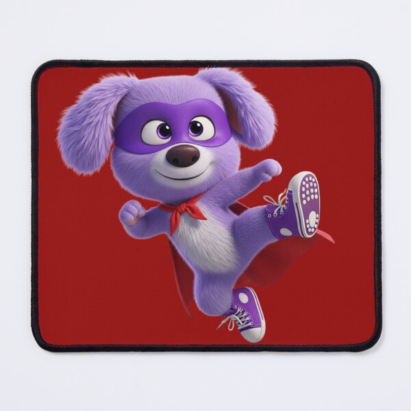 Item preview, Super Purple Pup: The Furry Avenger designed and sold by Unwrapfashion.