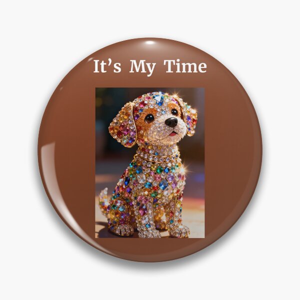 Item preview, CUTE GLITTERY  DOG   designed and sold by Brewgoodness.