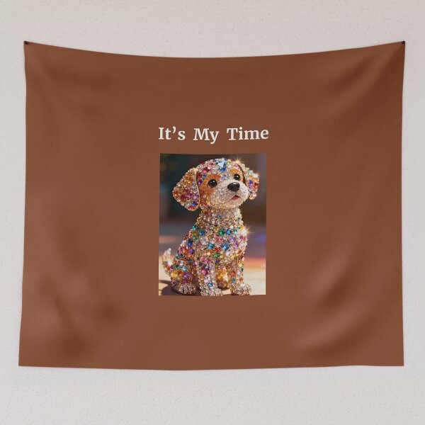 Item preview, CUTE GLITTERY  DOG   designed and sold by Brewgoodness.
