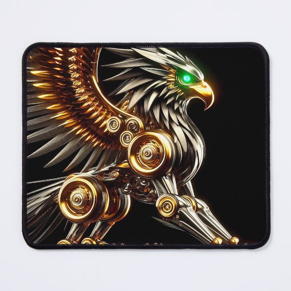 Item preview, Cyber-Victorian Gold Gryfon - Ornate Industrial Steampunk designed and sold by Gryfonarts.