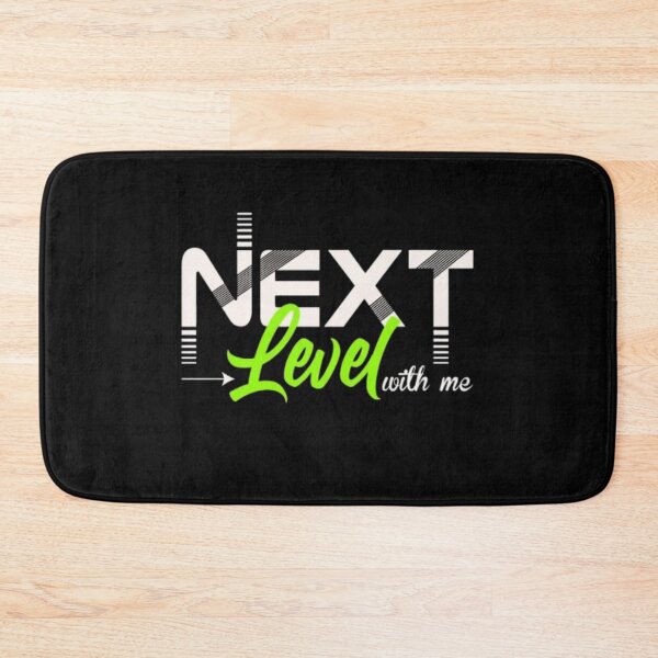 Item preview, Next Level With Me Motivational Typography Design designed and sold by Bulk order available .