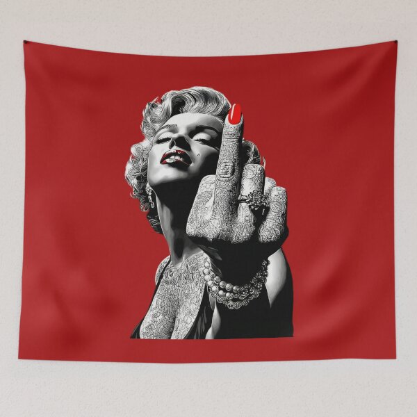 Item preview, Tattooed Marilyn Monroe - Glam Rebel Attitude designed and sold by Vicky021.