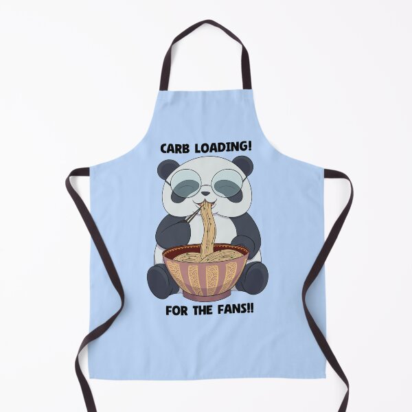 Item preview, Carb loading panda eating ramen designed and sold by The Animéniacal Panda.