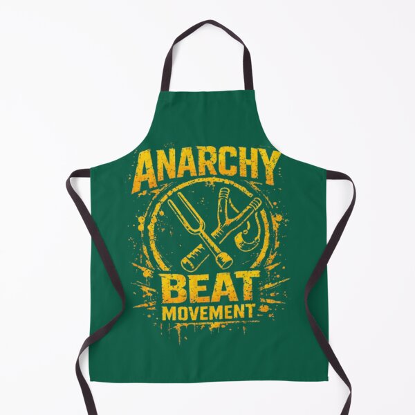 Item preview, Anarchy Beat Movement – Raw Rhythm Punk Badge Tee designed and sold by wanado.