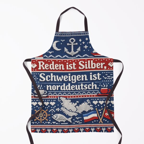 Item preview, Speech is silver, silence is North German knitting pattern designed and sold by Mauswohn.