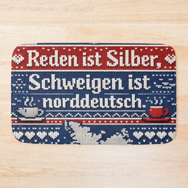 Item preview, Speech is silver, silence is North German knitting pattern designed and sold by Mauswohn.