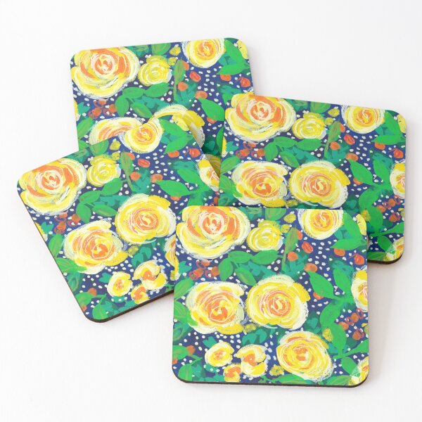 Item preview, Yellow roses designed and sold by SarahHockingArt.