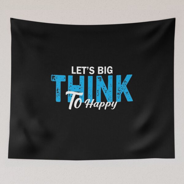 Item preview, Let's Think Big To Happy Positive Quote designed and sold by Bulk order available .