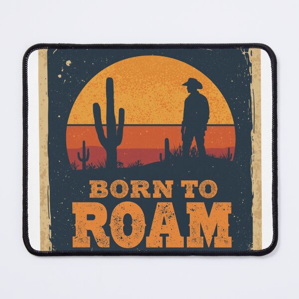 Item preview, Born To Roam Vintage Desert Sunset designed and sold by ZestifyArt200.