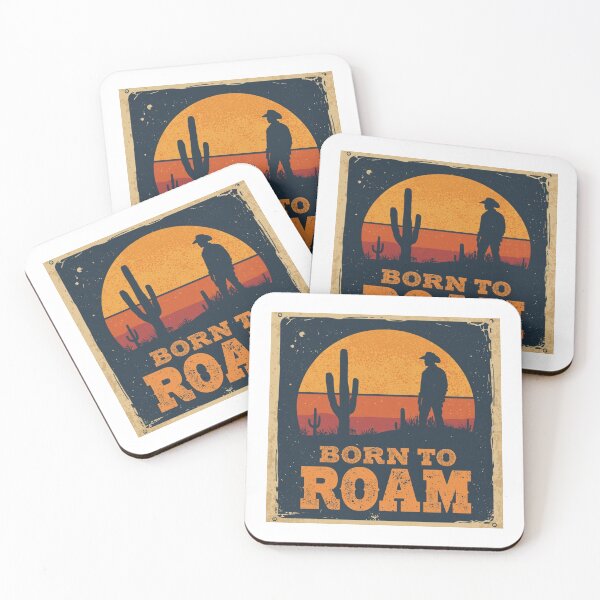 Item preview, Born To Roam Vintage Desert Sunset designed and sold by ZestifyArt200.