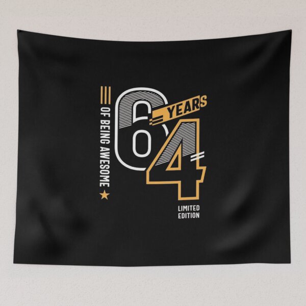 Item preview, 64 Years of Being Awesome Limited Edition Birthday designed and sold by Bulk store .