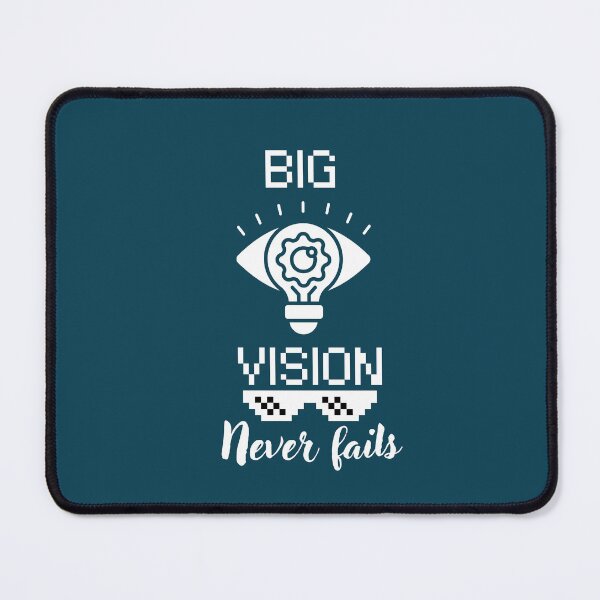 Item preview, Big vision Never fails - Motivational t-shirt designed and sold by shoppersgallery.