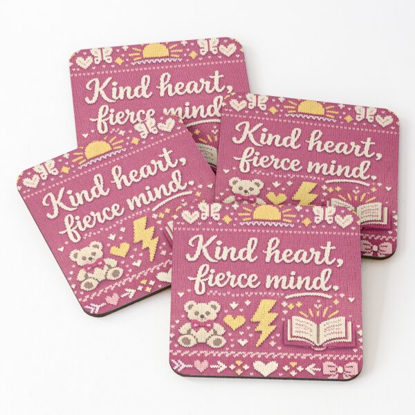 Item preview, Kind Heart Fierce Mind, girls' knitting pattern designed and sold by Mauswohn.