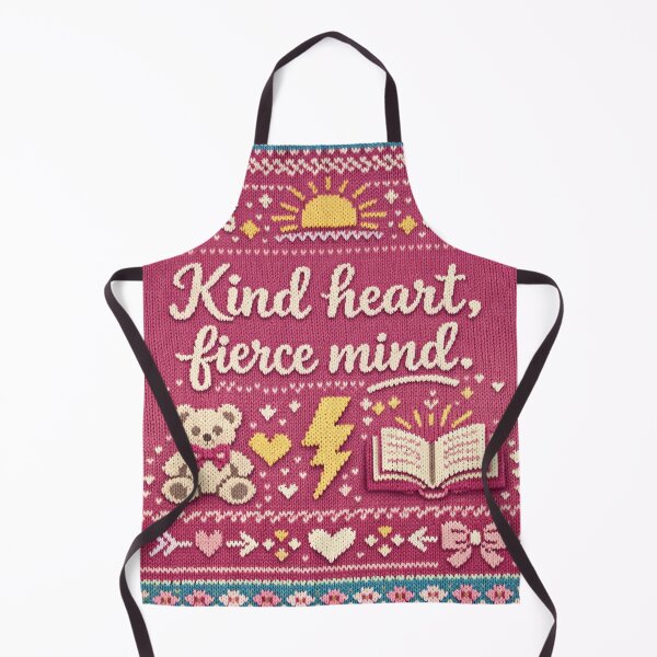 Item preview, Kind Heart Fierce Mind, girls' knitting pattern designed and sold by Mauswohn.
