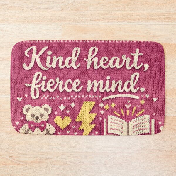 Item preview, Kind Heart Fierce Mind, girls' knitting pattern designed and sold by Mauswohn.