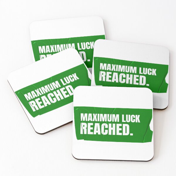 Item preview, Maximum Luck Reached designed and sold by Wow.Monique.